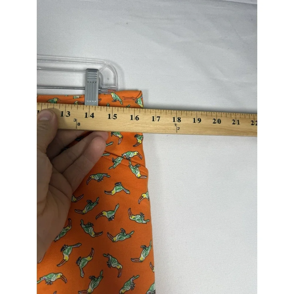 Polo Golf Ralph Lauren Toucan Bird Print Slim Golf Pants Womens Size 6 Loud AOP